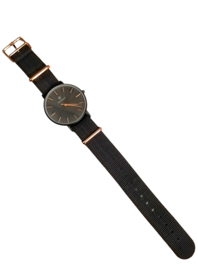 Paul McNeal унисекс часовник в черен цвят