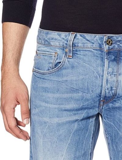 G-Star Raw Мъжки прави дънки 3301 Straight Fit Jeans