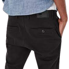 G-Star мъжки черен панталон, супер слим
