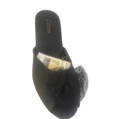 ETAM France дамски черни чехли с ток