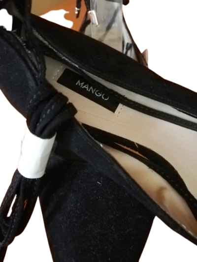 MANGO дамски ежедневни обувки балерини с връвки