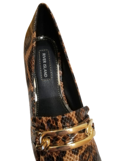 RIVER ISLAND дамски обувки в леопардов принт