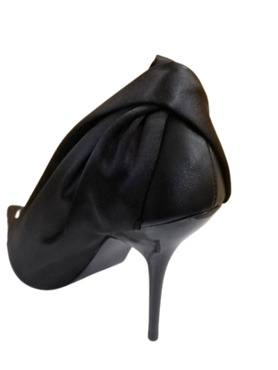 V BY VERY дамски черни обувки от сатен
