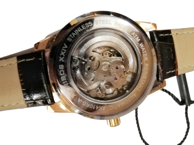 Akribos XXIV Мъжки Автоматичен златен часовник