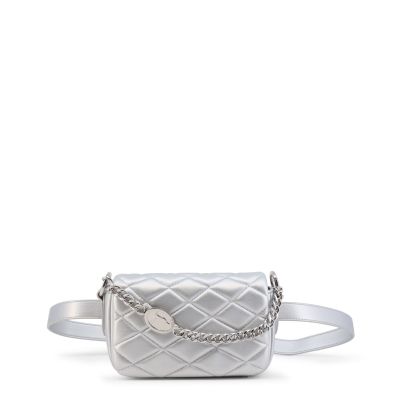 TRUSSARDI дамска сребърна чантичка